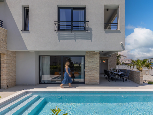 outside, swimming pool