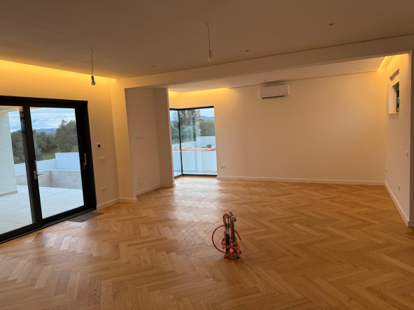 Luxury Living Room with Wooden Flooring